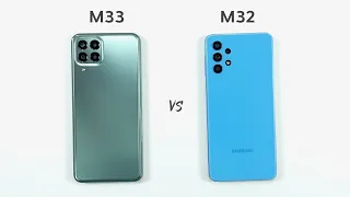 Samsung M33 vs Samsung M32 Speed Test & Camera Comparison