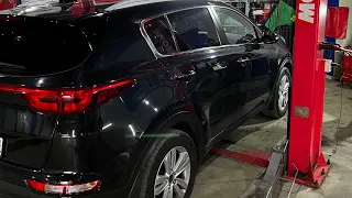 Замена масла в акпп Kia Sportage qle A6gf1