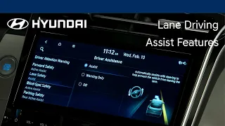 Lane Driving Assist Features | Hyundai