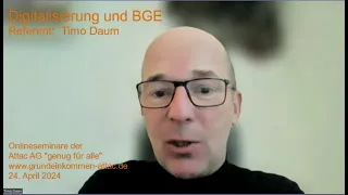 Timo Daum: Digitalisierung und BGE