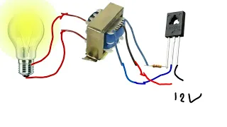 Inverter from old Cfl lamp make at home| DIY | Old charger or cfl transistor Inverter 220volt