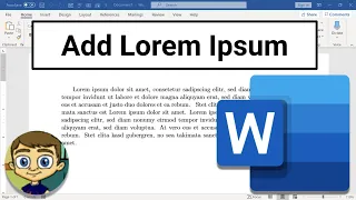 MS Word Trick: Quickly add Lorem Ipsum to Your Document