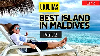 Maldives Travel Guide - EP 6 | Best Public Island in Maldives | Ukulhas Island Tour, Snorkeling