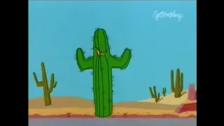 Coyote in Cactus Costume