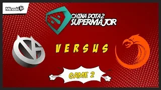 Vici Gaming vs Tnc Predator | Bo3 | China Dota 2 Supermajor | Group Stage | Game 2