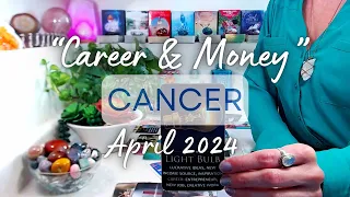 CANCER "CAREER" April 2024: Divine Purpose In The Chaos ~ Inspiration Strikes...TWICE!