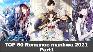 2021 Top 50 romance Manhwa Part1