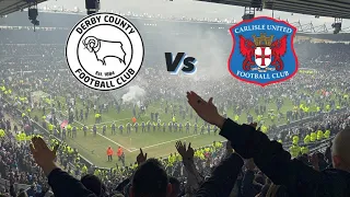 Derby county vs Carlisle United ( match day)