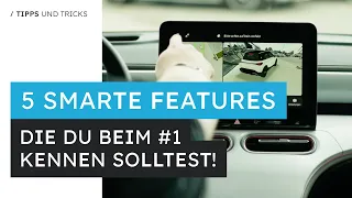 DIESE smart #1 Funktionen MUSST du kennen! 🔋 🔑  🚗 (Teil 1)