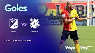 Pereira vs. Medellín (goles) | Liga BetPlay Dimayor 2023-I | Fecha 18