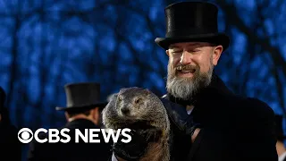 Punxsutawney Phil predicts early spring on Groundhog Day