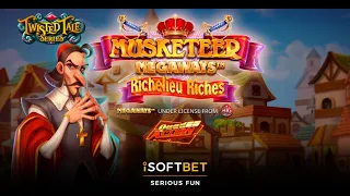 Musketeer Megaways: Richelieu Riches by iSoftBet - Slot Preview (All4One or 1ForAll)