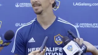 Zlatan Ibrahimović Interview.