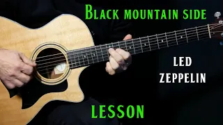 how to play "Black Mountain Side" on guitar by Led Zeppelin | guitar lesson tutorial