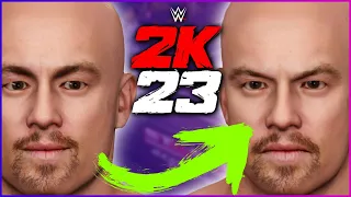 FACE TEXTURE/SCAN UPLOAD AND MORPH ON WWEK2K23