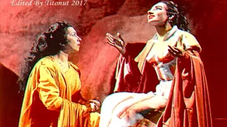 Maria e Qui ! G Simionato  Norma dalla Scala 1955 Milano ,Vivo Bellisimo Suono HD Titonut 2017
