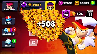 FANG NONSTOP to 500 TROPHIES - Brawl Stars