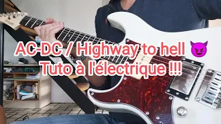 Highway to Hell - AC/DC - Tuto direct à l'électrique