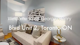 88 George Henry Blvd Unit 2, Toronto ON