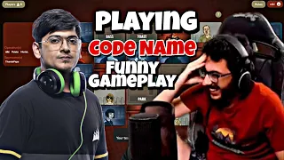 @MortaLyt and @CarryMinati Playing CODE NAME Funny Gameplay Ever