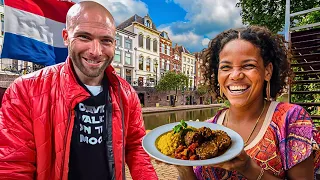 Best Diverse Food Tour In Rotterdam, Netherlands!! Trying Kapsalon!!