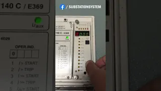 How to perform a trip test on ABB Spaj 140C Overcurrent Earth Fault Relay