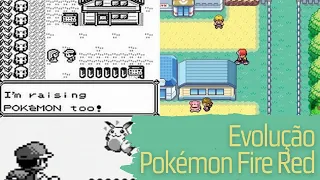 Evolução do Pokémon Fire Red (GB vs GBA)