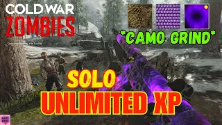 SOLO UNLIMITED XP/CAMO ON DIE MASCHINE IN COLD WAR ZOMBIES! (NO PHD REQUIRED) *AFTER PATCH* (2023)