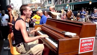 Crazy Good Street Performer   Amazing Piano Busker   YouTube