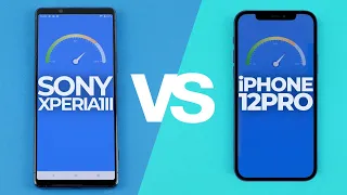 Sony Xperia 1 II vs iPhone 12 Pro! Performance Test 🚀 | VERSUS