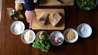 How to make real Ligurian Style Pesto