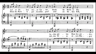 "Ständchen"- Schubert (Schwanengesang, D 957), soprano piano (score and translations)