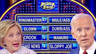 FAMILY FEUD with Joe Biden ~ you laugh you replay the video