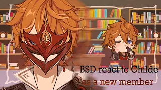 BSD react to Childe/Tartaglia as New PM member || Genshin x BSD || ENG