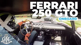 10 minutes of raw Ferrari 250 GTO onboard at Goodwood