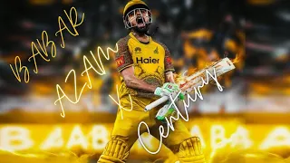 BABAR AZAM X PAGOL (PESHAWAR ZALMI CENTURY) #babarazam #pagol #cricket #century