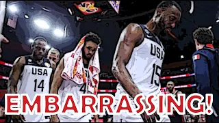 The WORST Performances By Team USA In FIBA World Campionships!