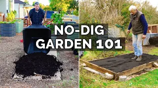 How to Make a No Dig Garden Bed With @CharlesDowding1nodig