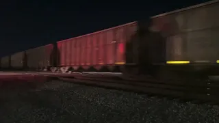 CSX 779 Leads Long CSX R649 SB Loaded Coal Train Florence SC Heading to Cross SC