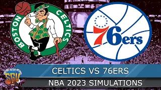 Boston Celtics vs Philadelphia 76ers - 2023 NBA Playoffs East Semifinal Game 7 - NBA 2K23 Sim