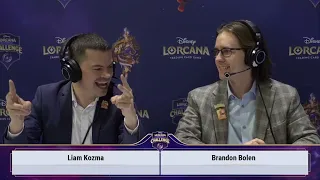 Atlanta Disney Lorcana Challenge - Round 4 Zach Bivens vs Ryan Grebe