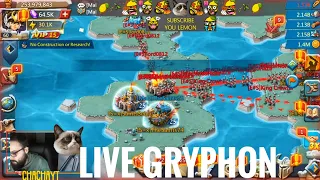 LIVE GRYPHON TRAP PULL + 4.2B MIGHT ZEROED - Lords Mobile