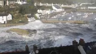 Porthleven 5th Feb 2014, an hour after high water.