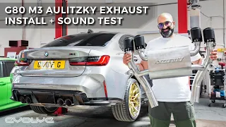 G80 M3 Aulitzky Exhaust - Install + Sound Test