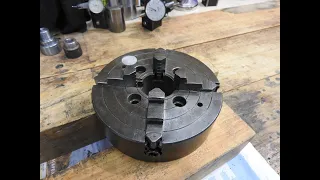 Going inside a 4 jaw chuck