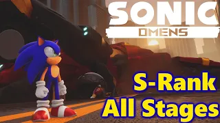 Sonic Omens (Full Game, 3.2.0) - All Stages S-Rank + No Damage*