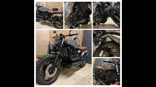 1985 BMW K100 Scrambler Build