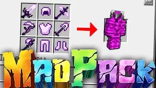 MOST OP ARMOR IN GAME - MINECRAFT MAD PACK CHALLENGE SURVIVAL #11 | JeromeASF