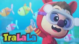 Numărăm cu Lea și Pop animalele marine - Cântece TraLaLa pentru Copii