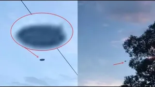 UFO Disk Flying over Hastings Victoria Australia